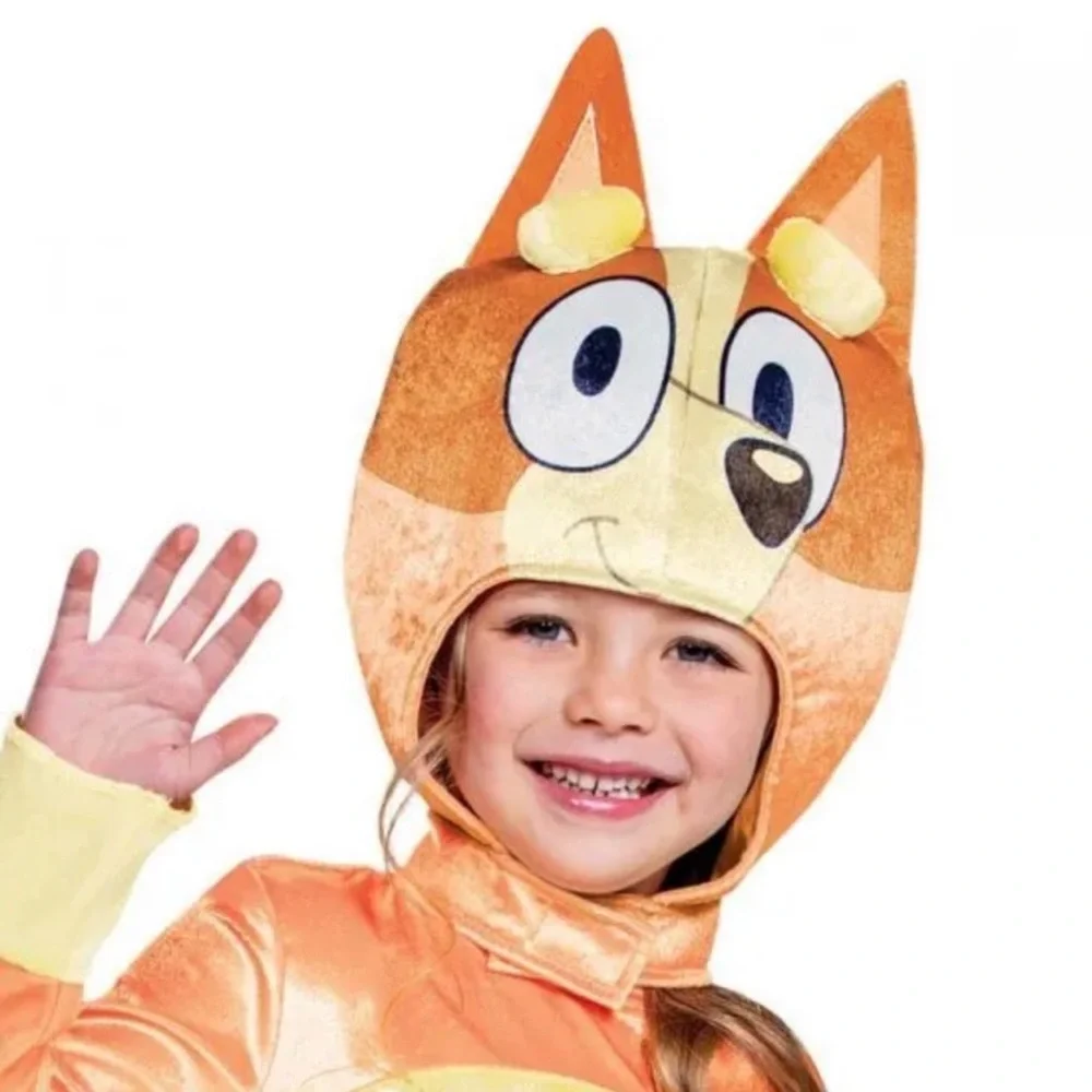Bingo Costume, Halloween, Bluey, 4 - 6X , unisex, boys, girls